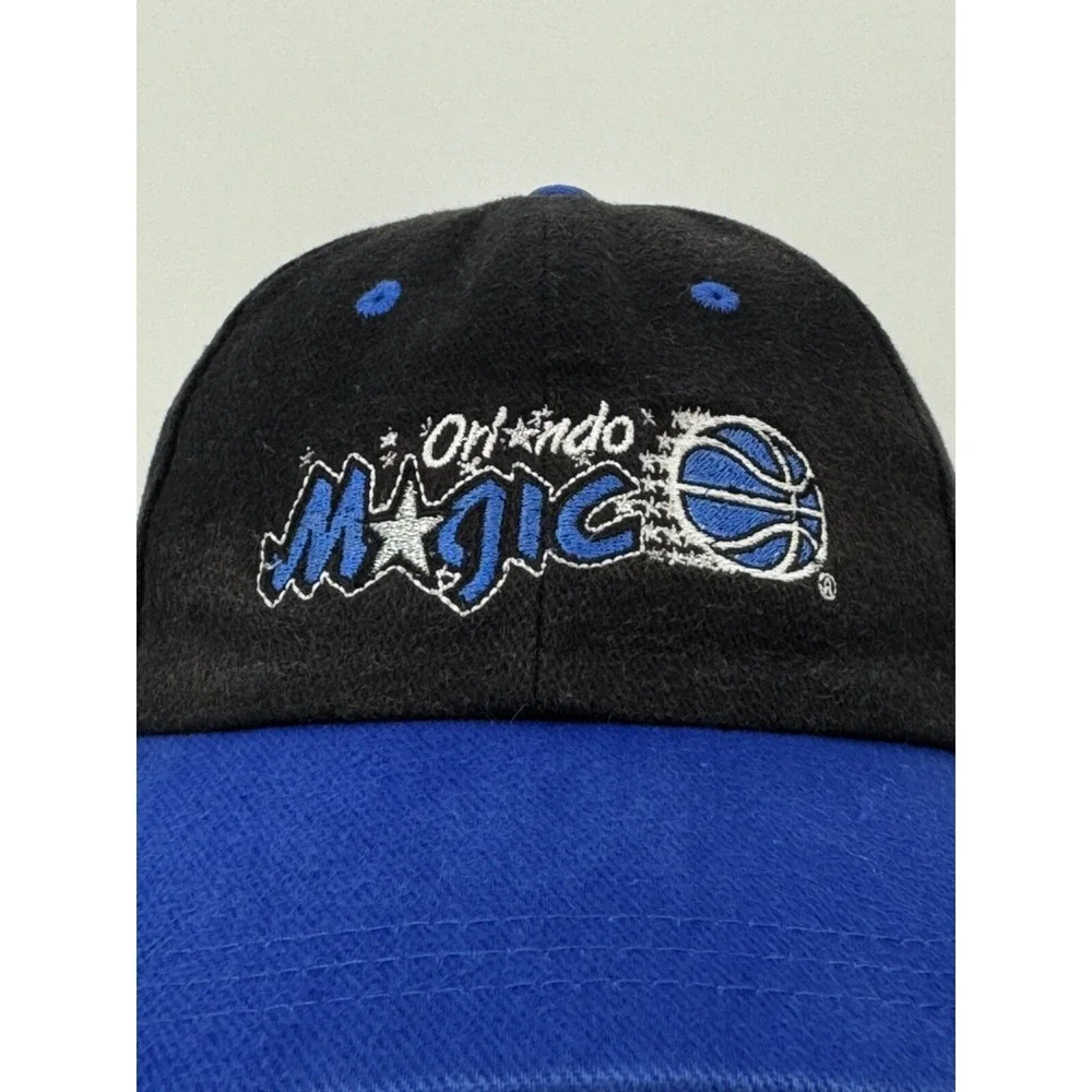 *VINTAGE* Budweiser NBA Orlando Magic‎ 90s Hat Blue brim KC